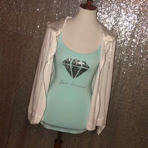 Victoria’s Secret Bride tank and hoodie